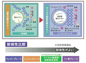 ラジカル制御技術モデル図