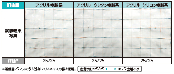 試験結果写真