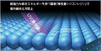 高性能シリコンレジンモデル図